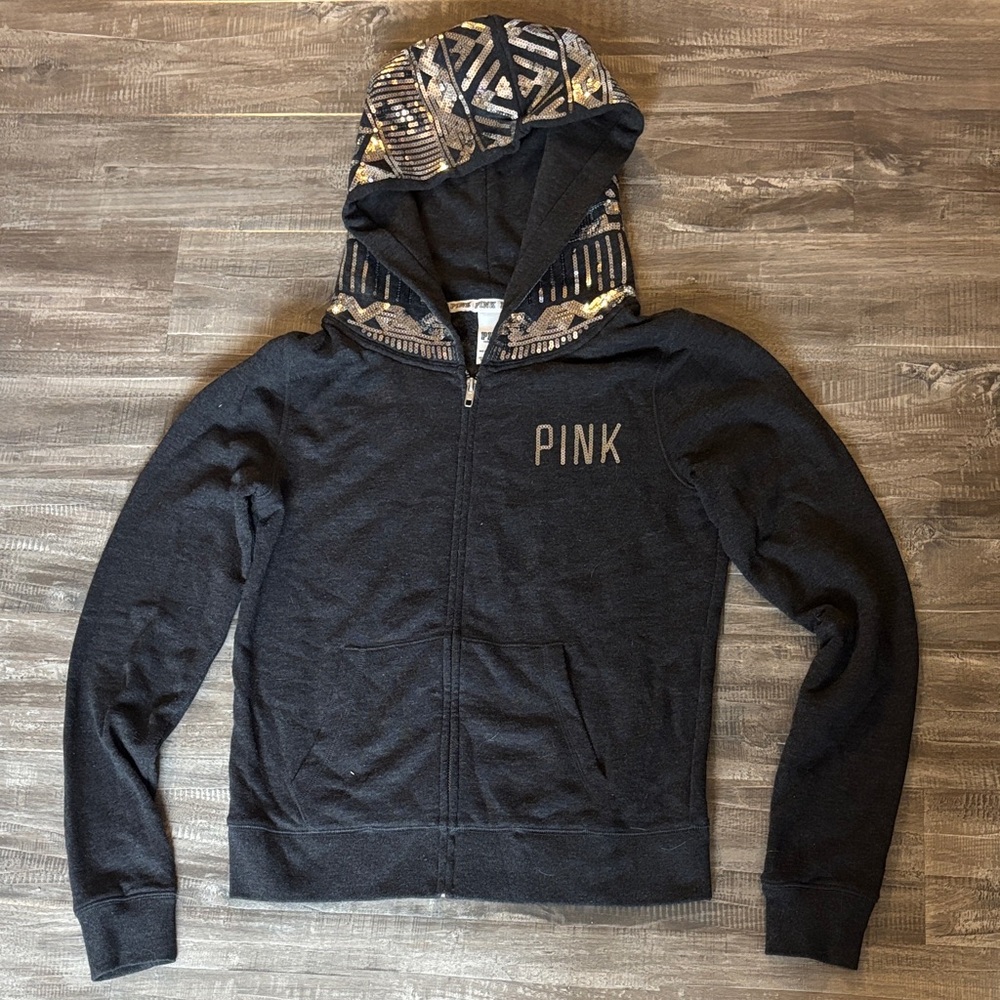 Victoria’s Secret PINK Hoodie sequin hood